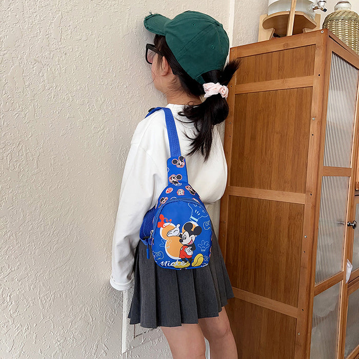 Wholesale Children's Cartoon Printed One Shoulder Canvas Messenger Bag JDC-SD-Tongxi002