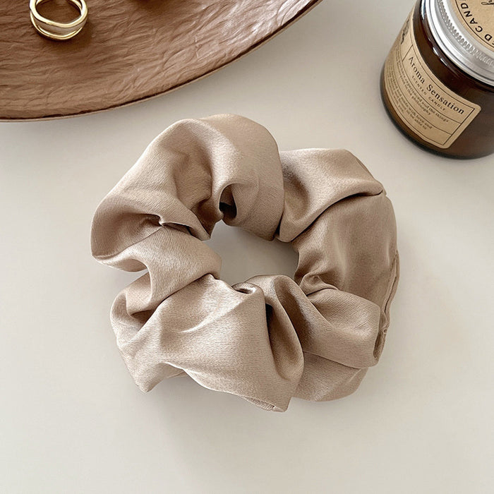 Wholesale Vintage Silk intestine hair band  rubber band female hair tie rope hair rope