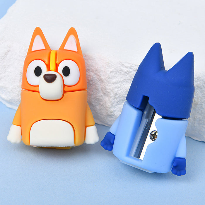 Wholesale 24pcs Cute cartoon student pencil sharpener pencil sharpener
