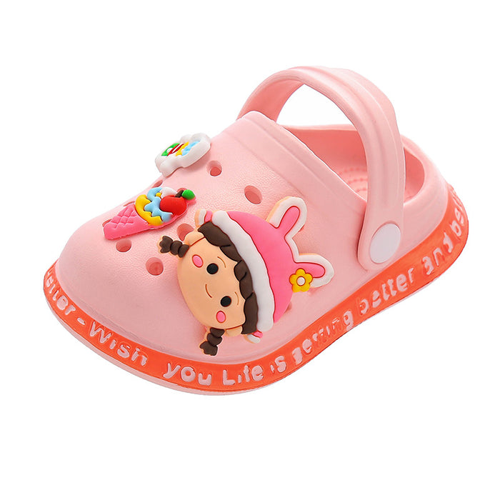 Wholesale slippers summer indoor non-slip cute cartoon babys' sandals