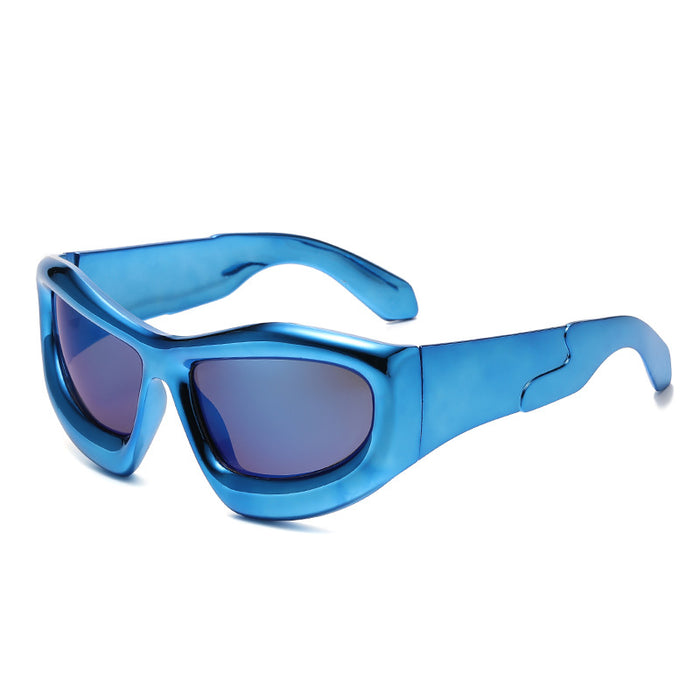 Wholesale Exaggerated personality sunglasses, fashionable and trendy sunglasses