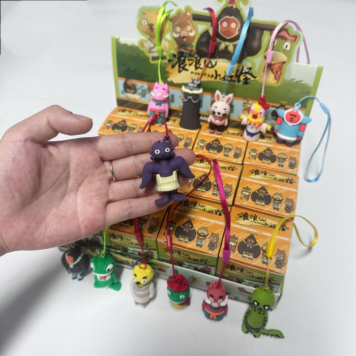 Wholesale 12pcs Little Monster blind box blind bag hand-made surrounding ornaments children' s toys