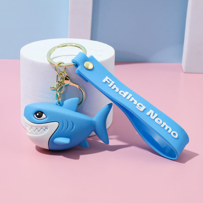 Wholesale Clown Fish Keychain Cartoon Creative Car Keychain Stall Doll