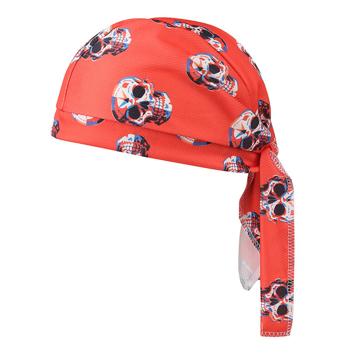 Wholesale Sports Print Skull Pirate Hat Outdoor Adult Men and Women Sunscreen Hat