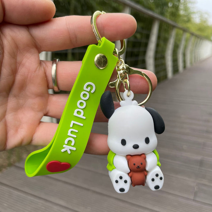 Wholesale Cute keychain couple doll pendant car keychain