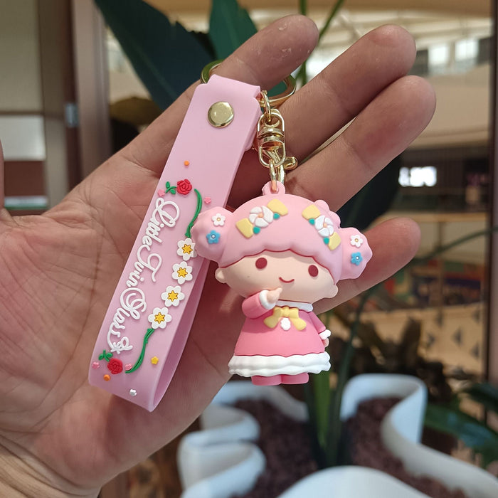 Wholesale PVC Cartoon Doll Keychain JDC-KC-KuangK020