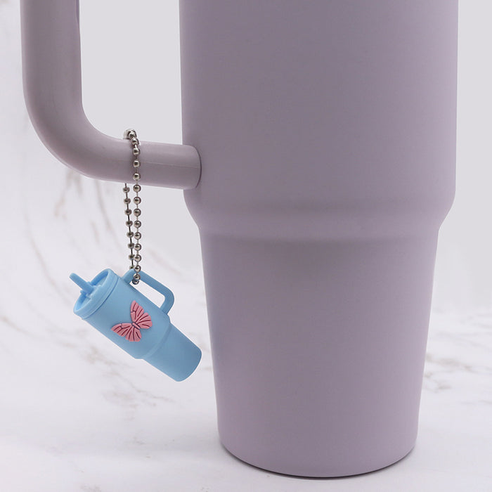 Wholesale Keychain Pendant Ice Bully Cup Key Chain Water Cup Decoration Accessories