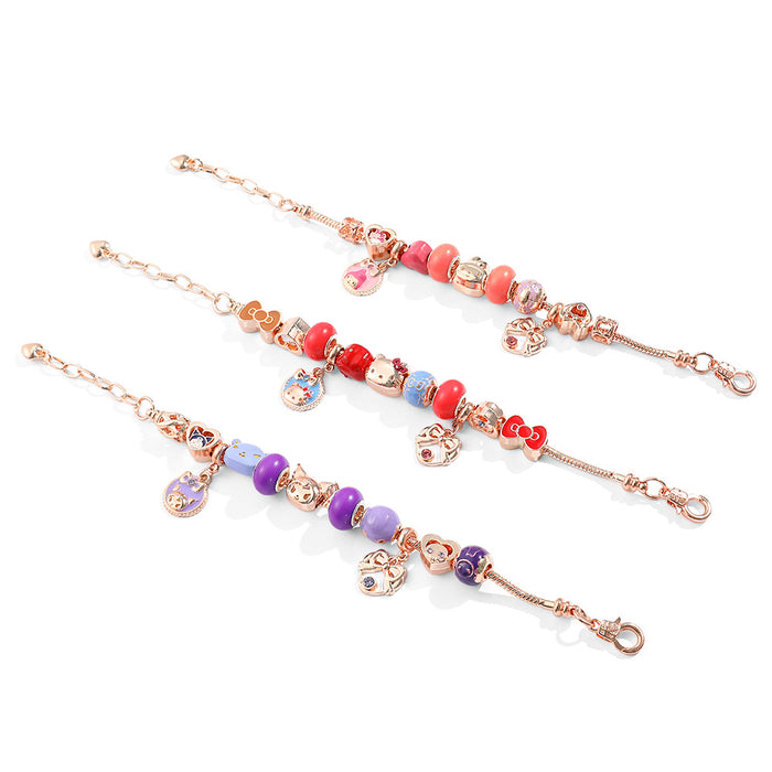 Wholesale Anime Christmas Beaded DIY Bracelet JDC-BT-ZhuoS011