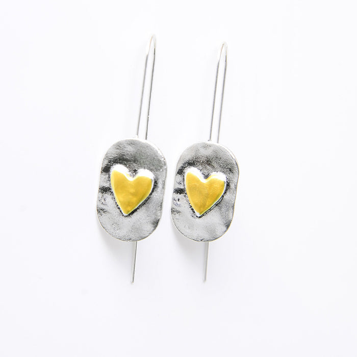 Wholesale Fashionable romantic love retro earrings exquisite high-end temperament versatile earrings accessories for women