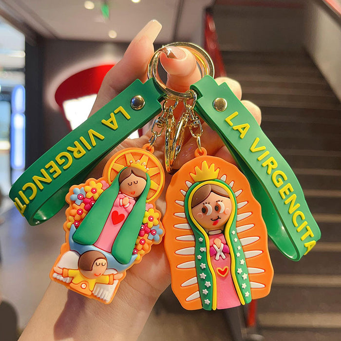Wholesale  Cartoon Russian Doll Keychain Bag Pendant