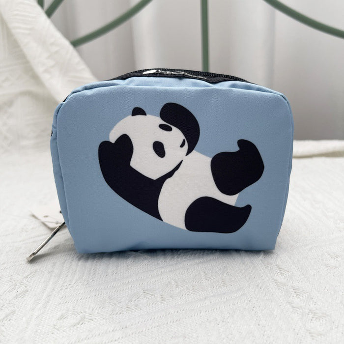 Wholesale Nylon Cartoon Print Women's Bag Panda Series Cosmetic Bag Crossbody Bag JDC-SD-LaNa002
