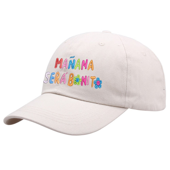 Wholesale Embroidery Cotton Fashionhats Baseball Cap Colorful Letters JDC-FH-SS004