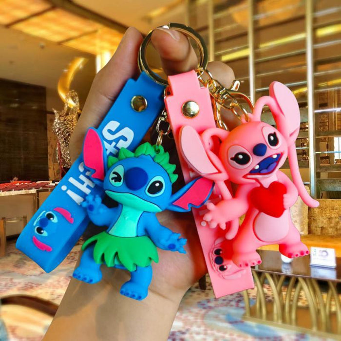 Wholesale Silicone Cartoon Keychain JDC-KC-MingT240