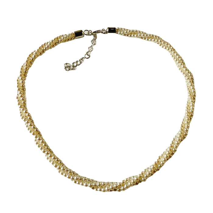 Wholesale Baroque Pearl Necklace for Women Multi-Layered Twist Clavicle Chain, Bestie Necklace