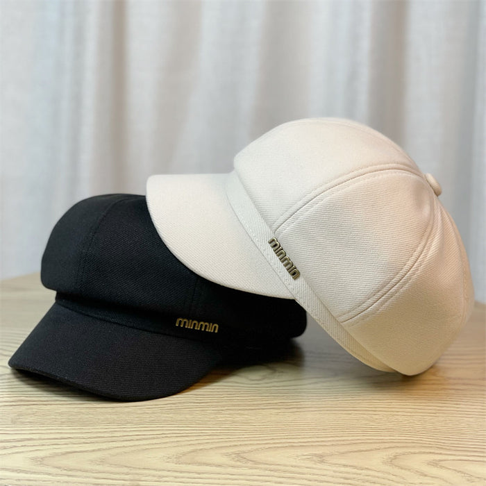 Wholesale beret slimming small head circumference artistic peaked cap painter hat