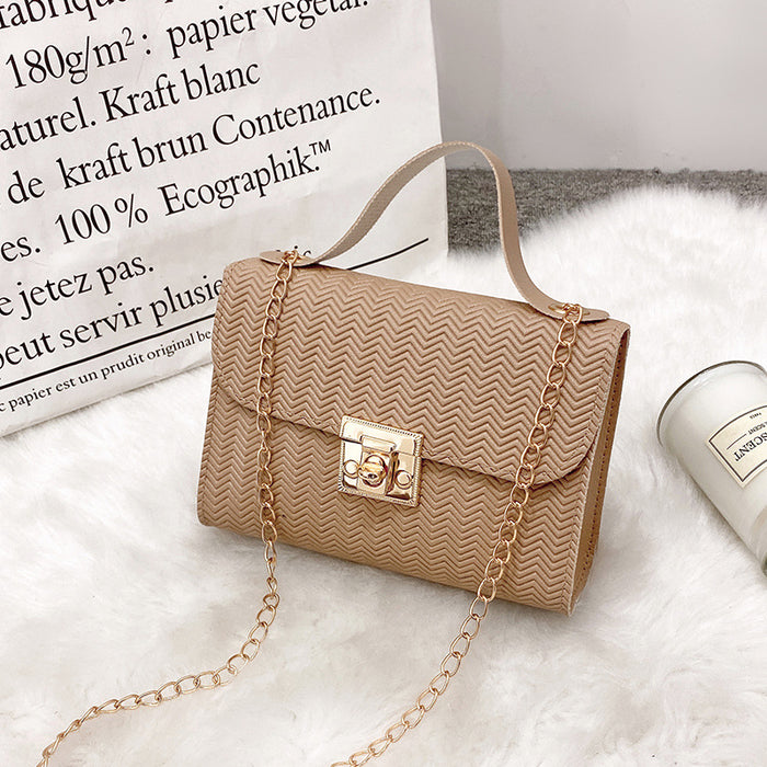 Wholesale Spring New Fashion Chain Handbag Women's Single Shoulder Phone Bag Small Crossbody Coin Purse JDC-SD-HongY012