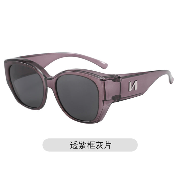 Wholesale Polarized large frame myopia sports sunglasses