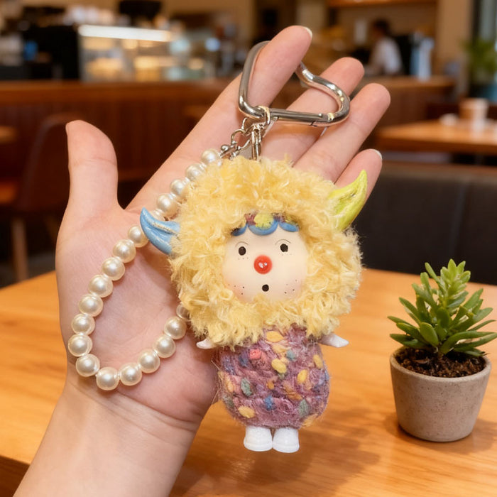 Wholesale Cute plush doll keychain