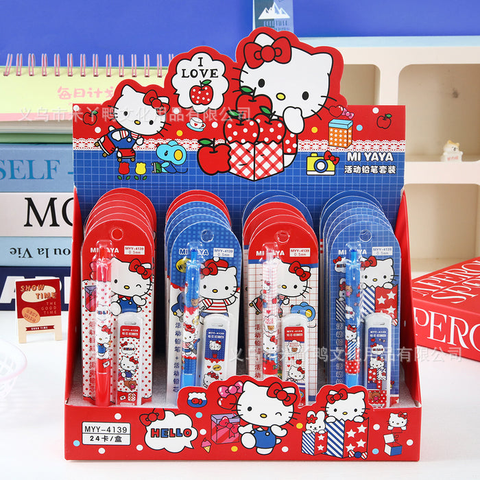 Wholesale Cartoon Cat Mechanical Pencil Automatic Pen 0.5mm