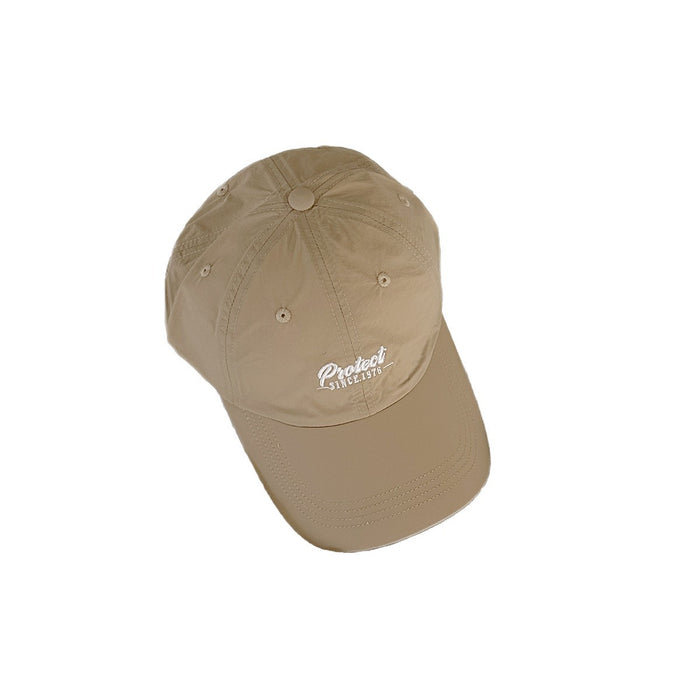 Wholesale New lightweight and breathable quick drying baseball cap for men and women outdoor sun shading duckbill cap