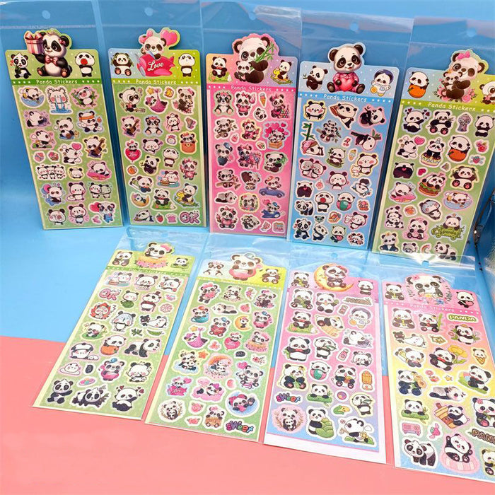 Wholesale Colorful and cute cartoon laser stickers