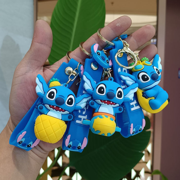 Wholesale Cartoon Silicone Doll Keychains (F) JDC-KC-YChaang015