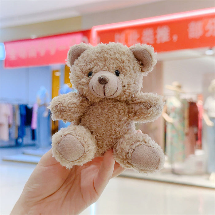 Wholesale Cartoon Plush Bear Keychain Cute Doll Pendant Car Key Chain