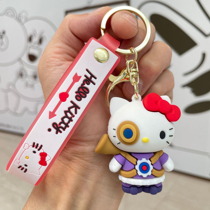 Wholesale Keychain Music Cute Doll Backpack Pendant Car Keychain Pendant