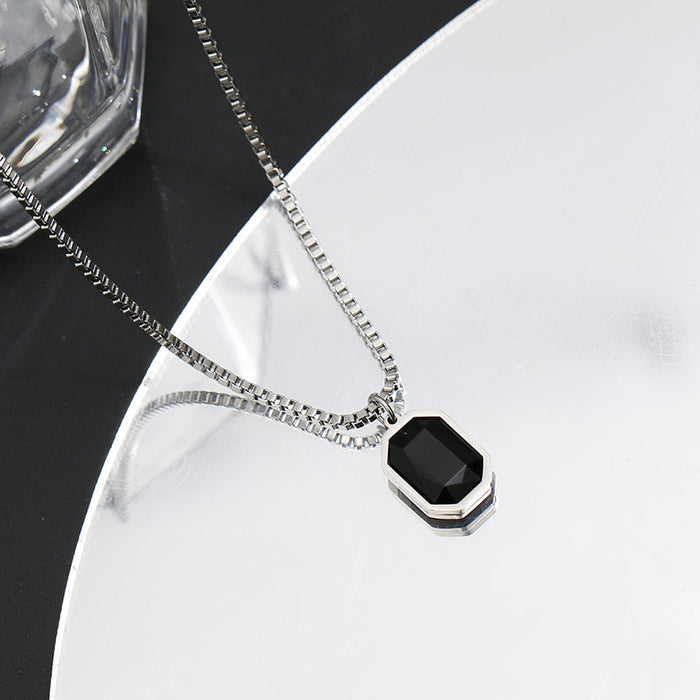 Wholesale  Square Geometric Necklace Women's