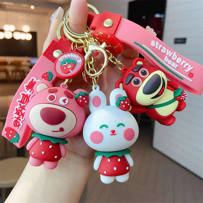 Wholesale Cartoon Cute Bear Keychain JDC-KC-Chongli010