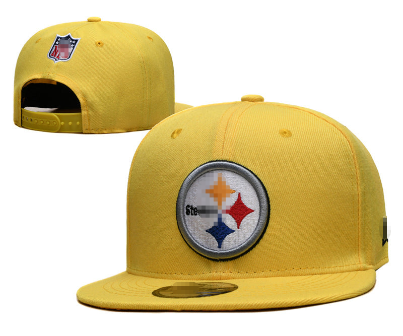 Wholesale Rugby cap for men and women,  hip-hop embroidered flat-brimmed hat,  outdoor sun protection hat