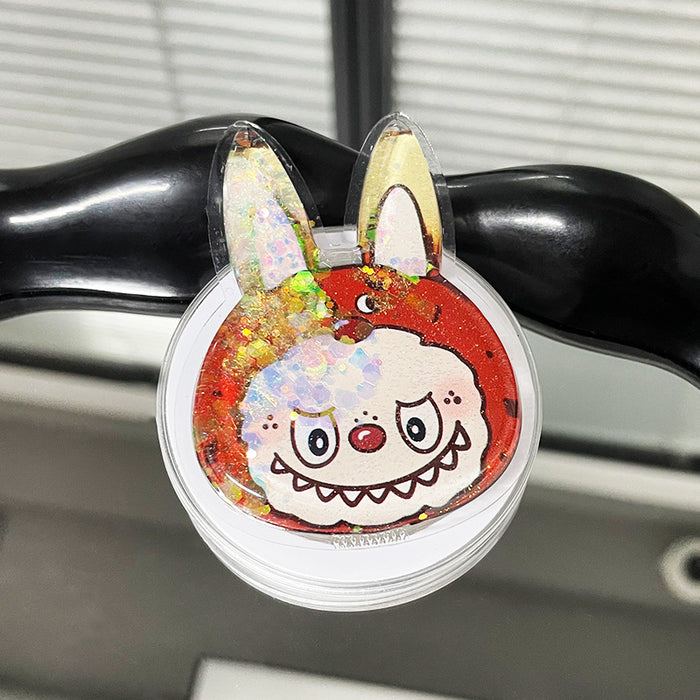 Wholesale Creative Flowing Sand Soft Pack Cartoon Phone Stand