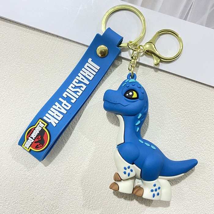 Wholesale Various cute dinosaur keychains