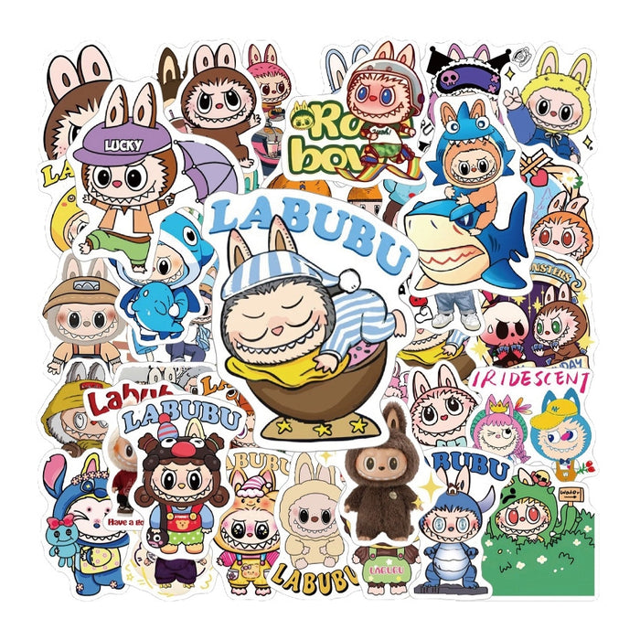 Wholesale 50pcs Cute Cartoon Decorative Stickers