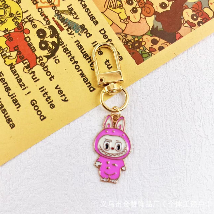 Wholesale Cartoon Couple Keychain Pendant Alloy Fashion Toy Bag Ornament Doll Cute Gift