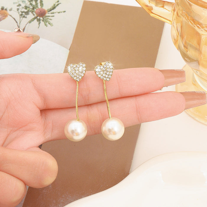 Wholesale Pearl earrings women's earrings light luxury