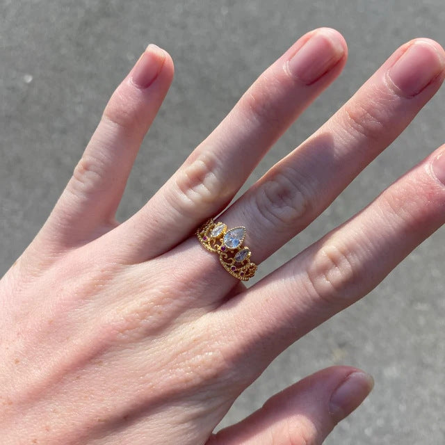 Wholesale Creative Design Shape Ring Fashion Women's Ring Fashion Jewelry