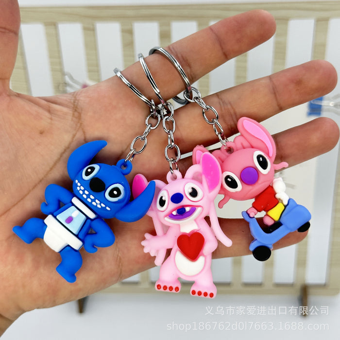 Wholesale Cartoon PVC Doll Keychains (F) JDC-KC-JiaA001
