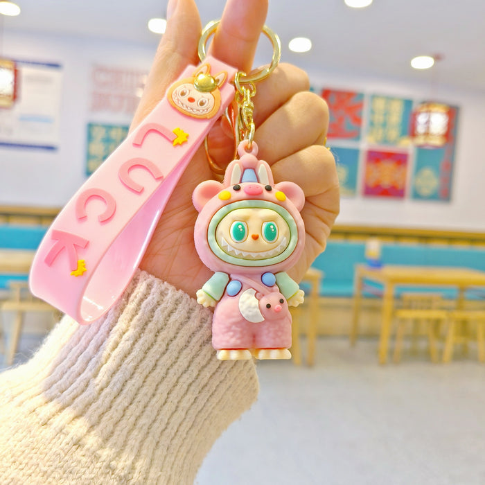 Wholesale Cartoon Little Sheep Doll Keychain Couple Backpack Pendant Wholesale