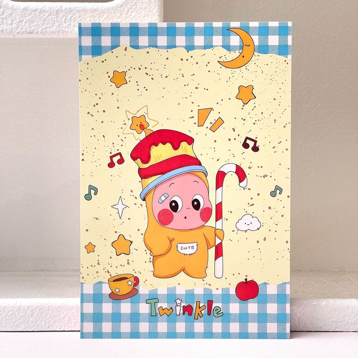 Wholesale Star Character Anime A5 Notebook Stylish Kawaii Journal with Colorful Pages