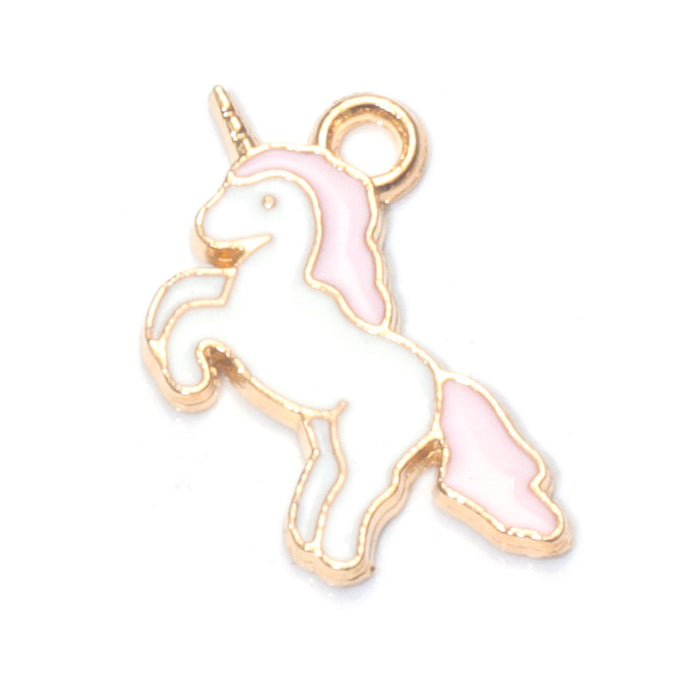 Wholesale Chic Pink Alloy Oil Drip DIY Jewelry Charms Crown Theme for Bracelet Necklace Bag Decoration