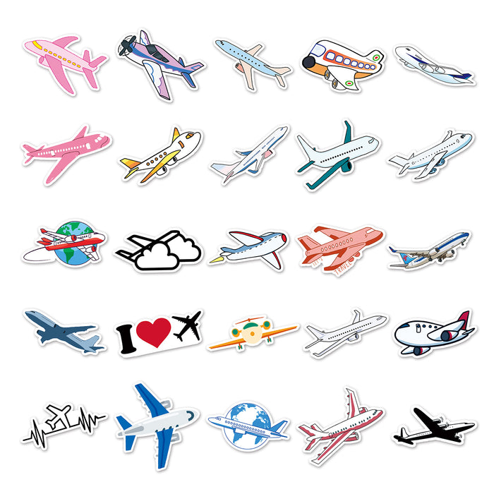 Wholesale 50pcs flying cartoon luggage stickers