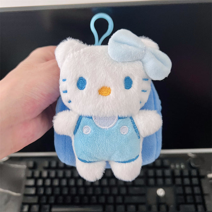 Wholesale Portable mini plush wallet with bowknot design