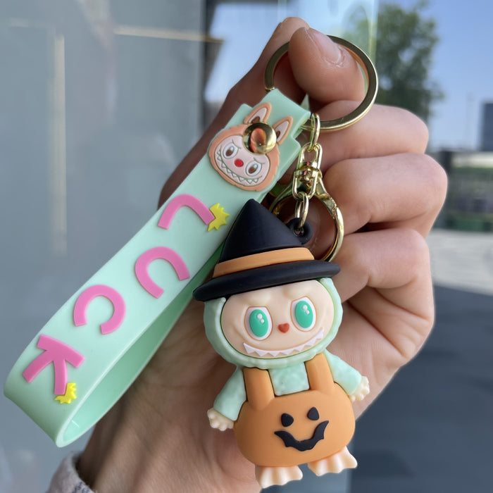 Wholesale Small Sheep Keychain Bag Pendant Doll Grabbing Machine Cartoon Doll Couple Small Gift