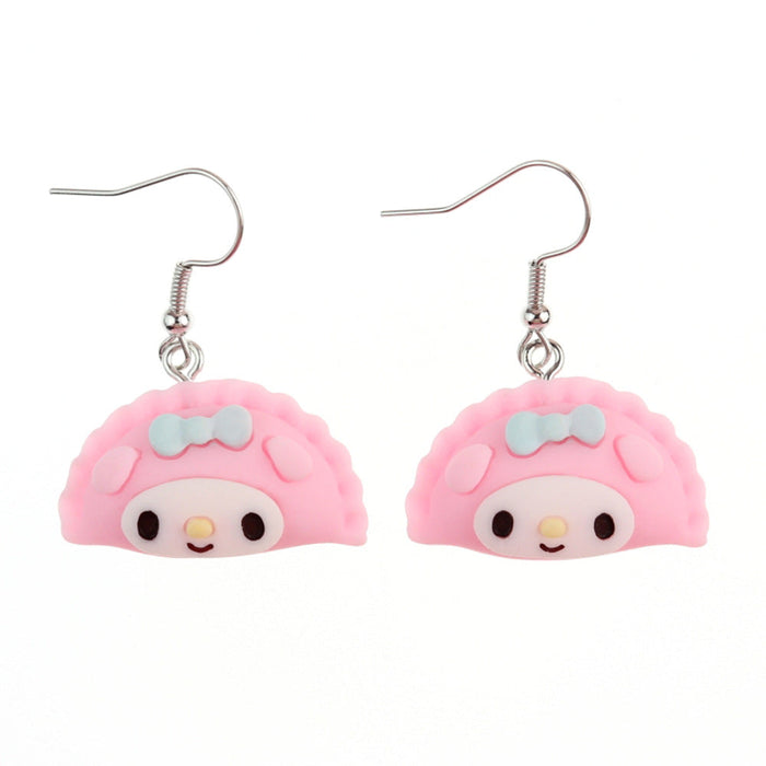 Wholesale Resin Earrings Cute Cartoon Dumpling Shape (S) JDC-ES-niqing025
