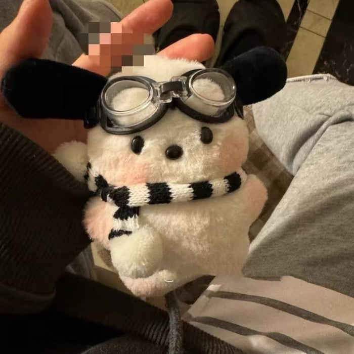 Wholesale Plush Doll Bag Charm Creative Blush Puppy Doll Pendant for Women