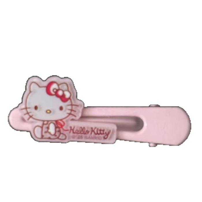 Wholesale Sweet Pink Glasses Cat Hairpin Sweet Cool Style Girl' s Heart Cute Side Duckbill Clip Hairpin Hair Accessories Clip