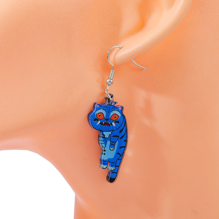 Wholesale K-pop merchandise Cute acrylic earrings