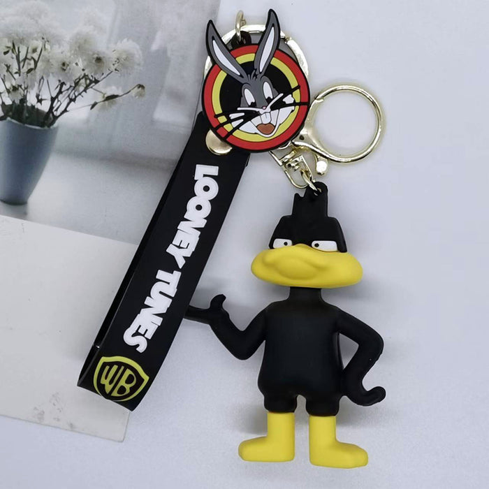 Wholesale Cartoon Animation Bunny Doll Keychain Pendant Couple Bag Car Keychain Accessories