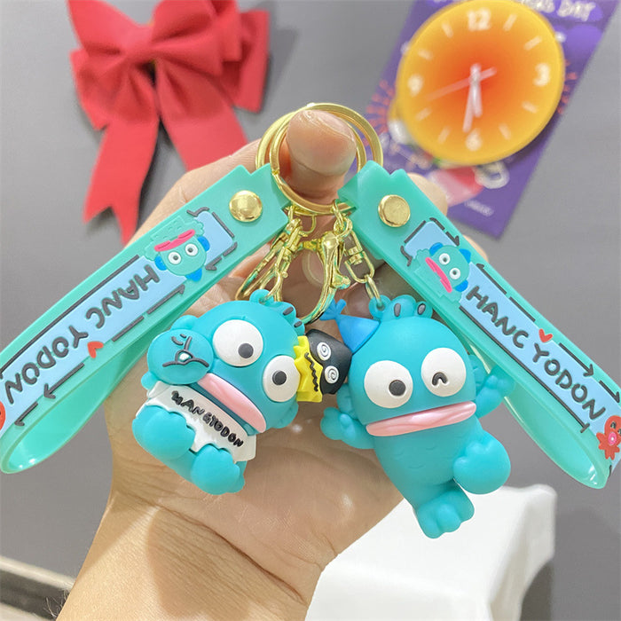 Wholesale Clown fish PVC key chain cute couple doll car key chain bag pendant